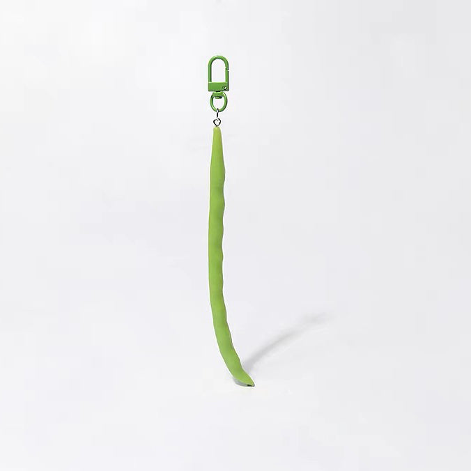 JIPPURI Keychain Green Bean