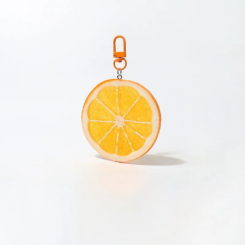 JIPPURI Keychain Lemon Slice Orange