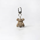 JIPPURI Keychain Grey Cuddlies Upside Down Bear