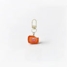 JIPPURI Keychain Mini Sausage Lips Biscuit Oblong Orange Biscuit