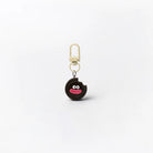 JIPPURI Keychain Mini Sausage Lips Biscuit Round Coffee Biscuit