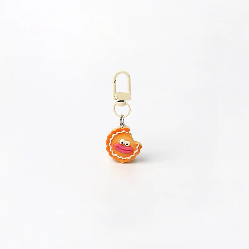 JIPPURI Keychain Mini Sausage Lips Biscuit Mooncake