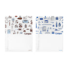 KOKUYO x eric Campus Binder Notebook B5 40s Navy