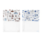 KOKUYO x eric Campus Binder Notebook A5 40s Navy