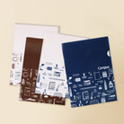 KOKUYO x eric Campus Clear Folder A4 4-Colour Set