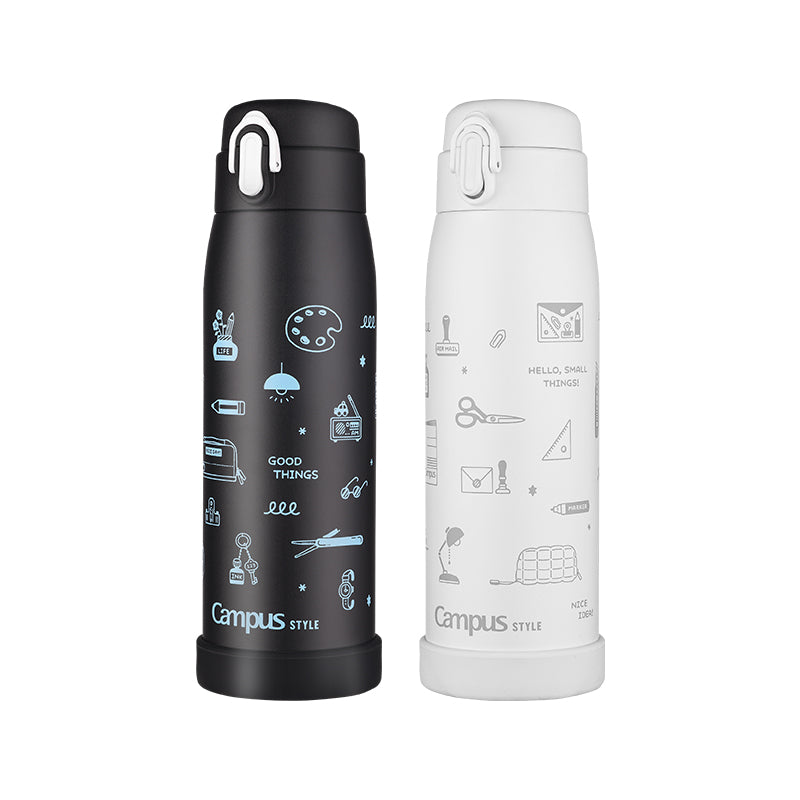 KOKUYO x eric Thermal Bottle 480ml Black