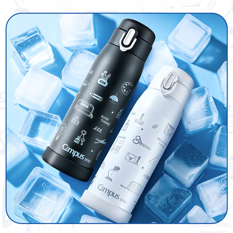 KOKUYO x eric Thermal Bottle 480ml Black