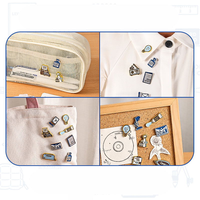 KOKUYO x eric Pin Badge Set 1 Notebook
