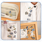 KOKUYO x eric Pin Badge Set 2 Nemu Nemu