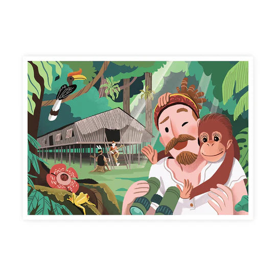 LOKAMADE Malaysia Series Postcard MSP73: Native Memories