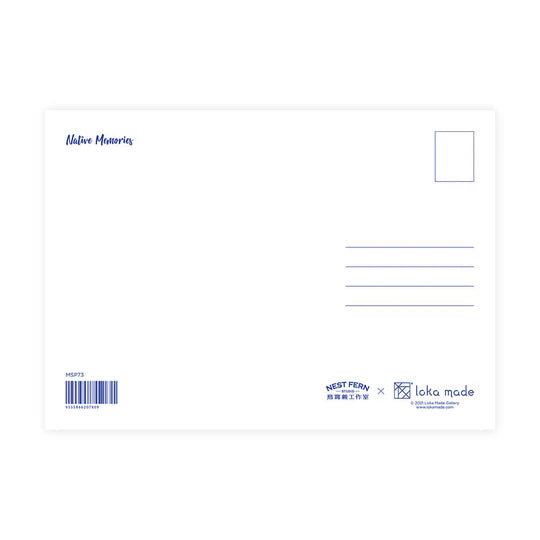 LOKAMADE Malaysia Series Postcard MSP73: Native Memories