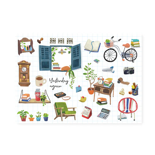 LOKAMADE Malaysia Series Postcard MSP81: Yesterday Again