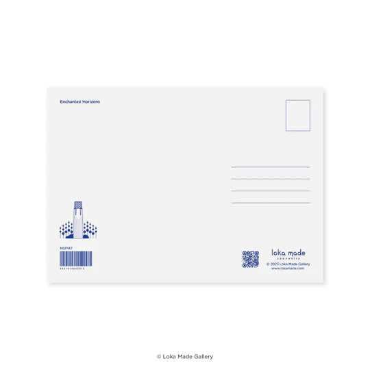 LOKAMADE Malaysia Series Postcard MSP147: Enchanted Horizons