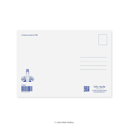 LOKAMADE Malaysia Series Postcard MSP150: A Visual Journey of TRX