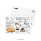 LOKAMADE Lokapedia Postcard MSP151: Local Kopitiam