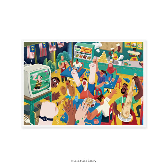 LOKAMADE x Nestfern Postcard MSP159: Mamak Delights