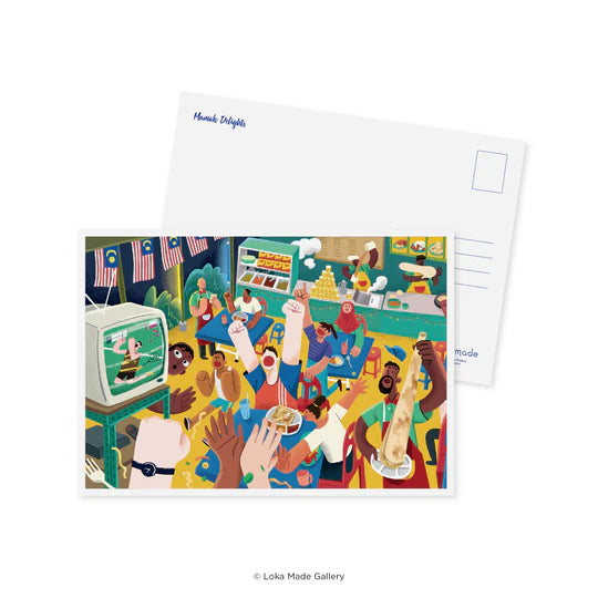 LOKAMADE x Nestfern Postcard MSP159: Mamak Delights