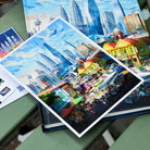 LOKAMADE Malaysia Series Postcard MSP166: Together We Rise