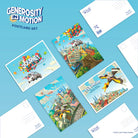 LOKAMADE Generosity in Motion Postcard Set MSPS07: 4 in 1 Collectible Set G