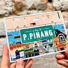 LOKAMADE Metal Postcard MMP02: A Trip To Pulau Pinang