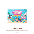 LOKAMADE Embroidery Badge EB02S: Cats After Work