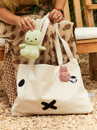 MIFFY ECO Flat Keychain 10cm Corduroy Dusty Rose