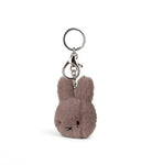 MIFFY ECO Fuzzy Keychain 8cm Taupe