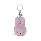 MIFFY ECO Fuzzy Keychain 8cm Lilac