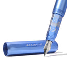 FERRIS WHEEL PRESS Carousel Aluminum Fountain Pen Limited Edition Blue Revelry Fine