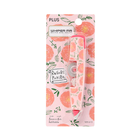 PLUS MR Regaro Edition Correction Tape 5mmx6M Flower