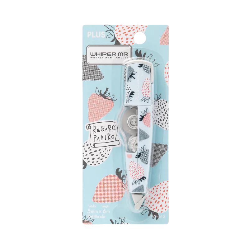 PLUS MR Regaro Edition Correction Tape 5mmx6M Strawberry