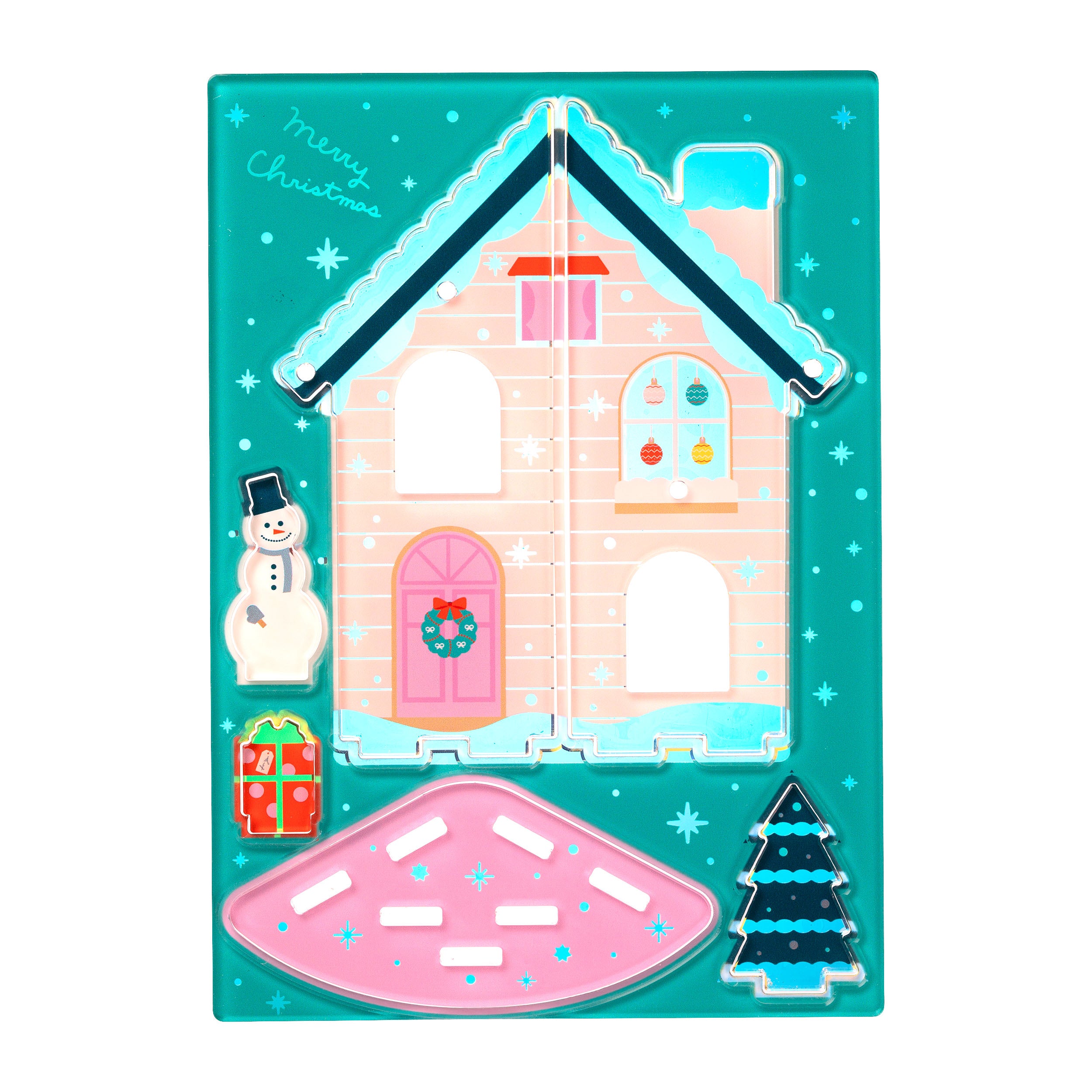 MARK'S Christmas Acrylic Frame Christmas House