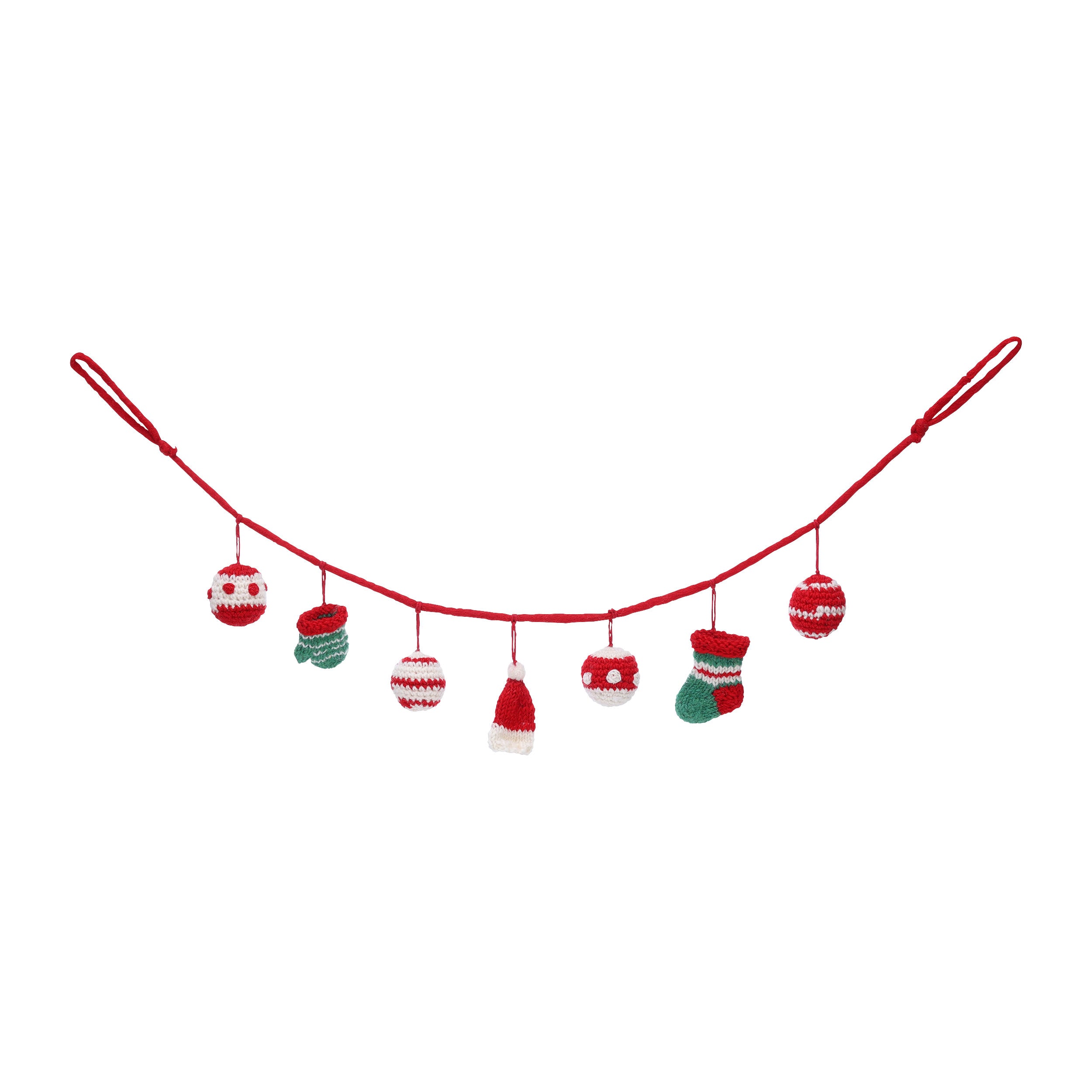 MARK'S Christmas Knit Garland Motif