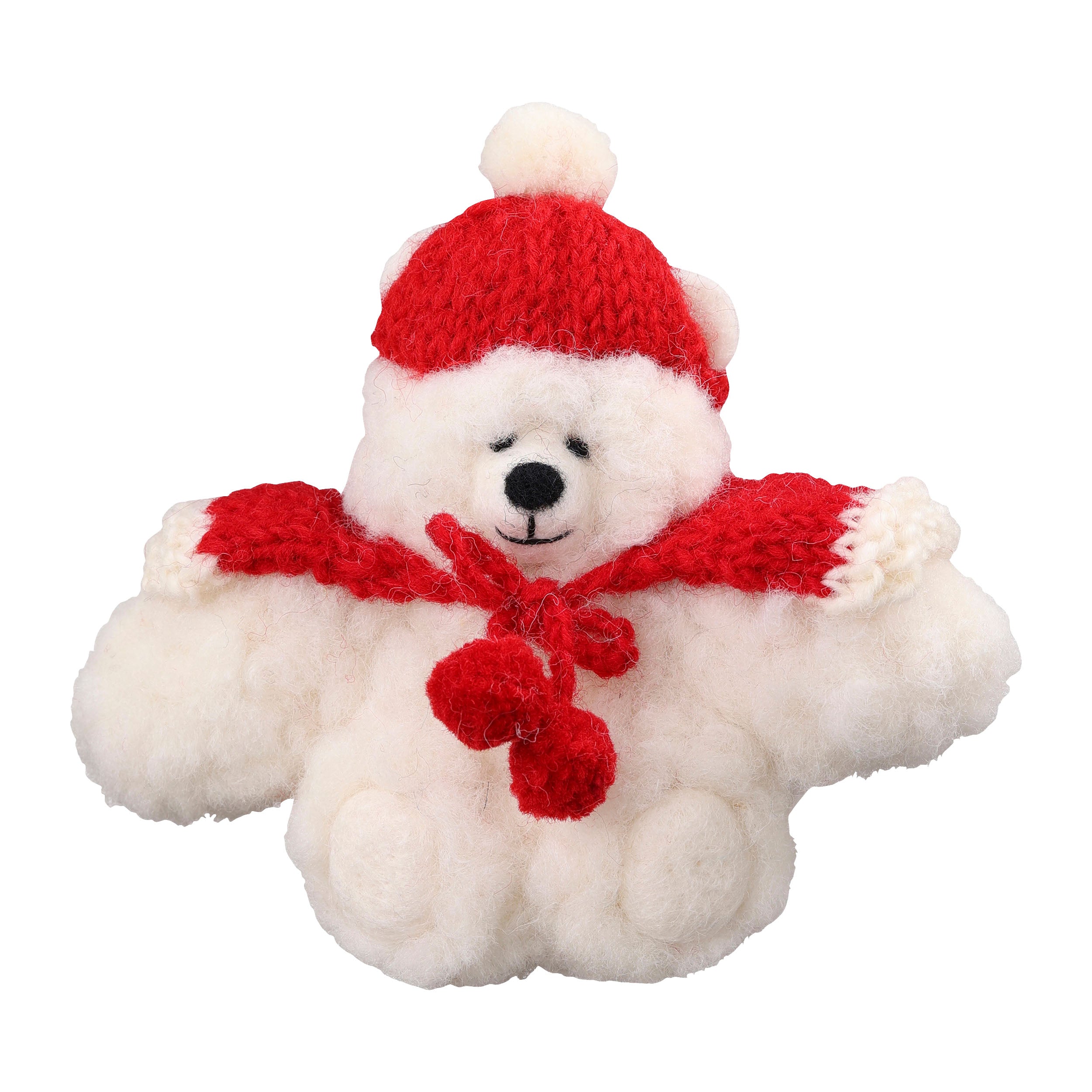 MARK'S Christmas Knit Objet Animal Polar Bear