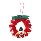 MARK'S Christmas Knit Wreath Snowman