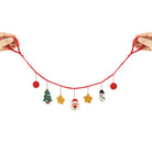 MARK'S Christmas Felt Garland Santa Claus