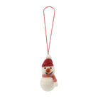 MARK'S Christmas Felt Ornament Snowman