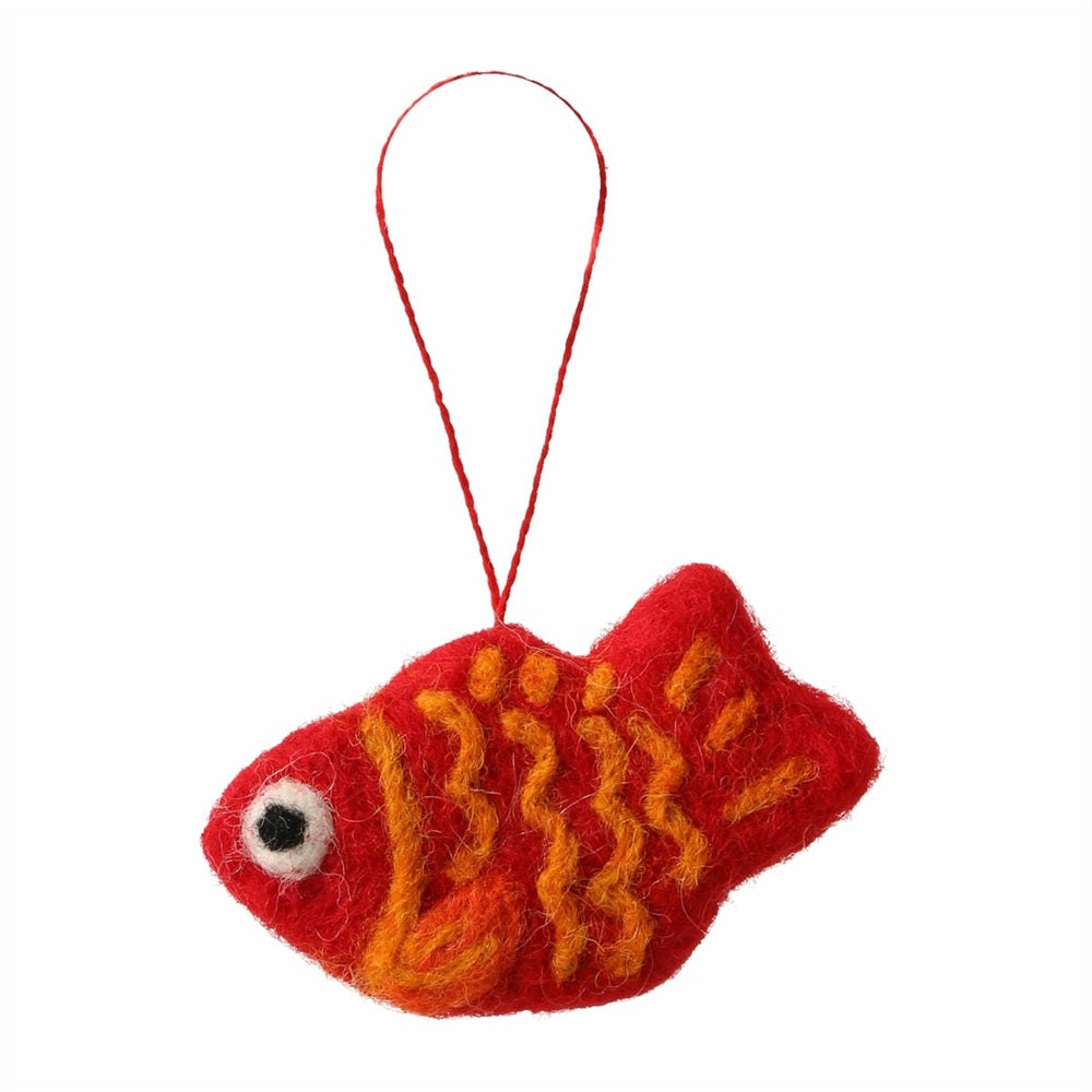 MARK'S Japan Fortune Motif Felt Ornament Tai