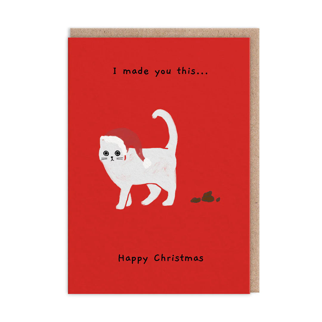 OHH DEER Card Christmas I Made You This