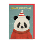 OHH DEER Card Christmas Festive Panda Bear