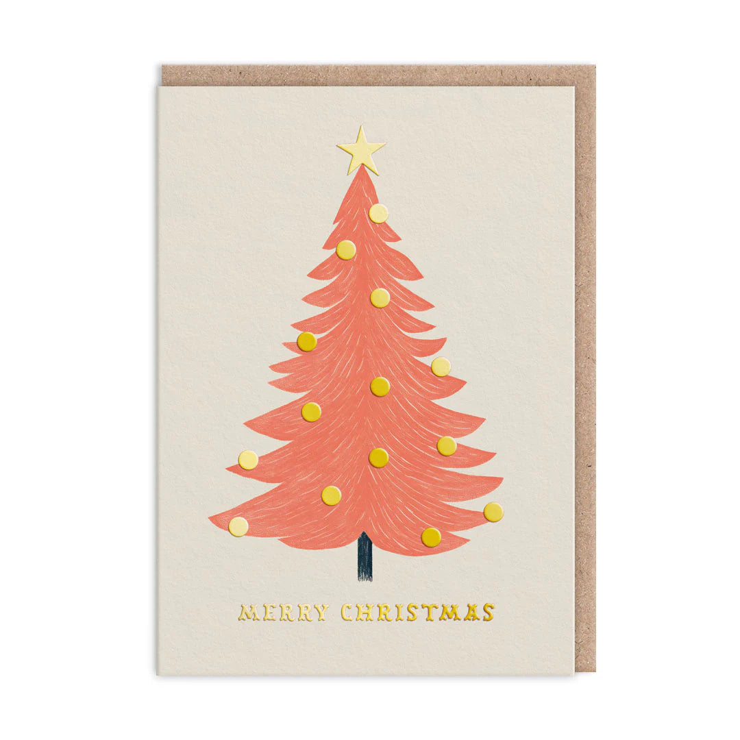 OHH DEER Card Christmas Tree Icons