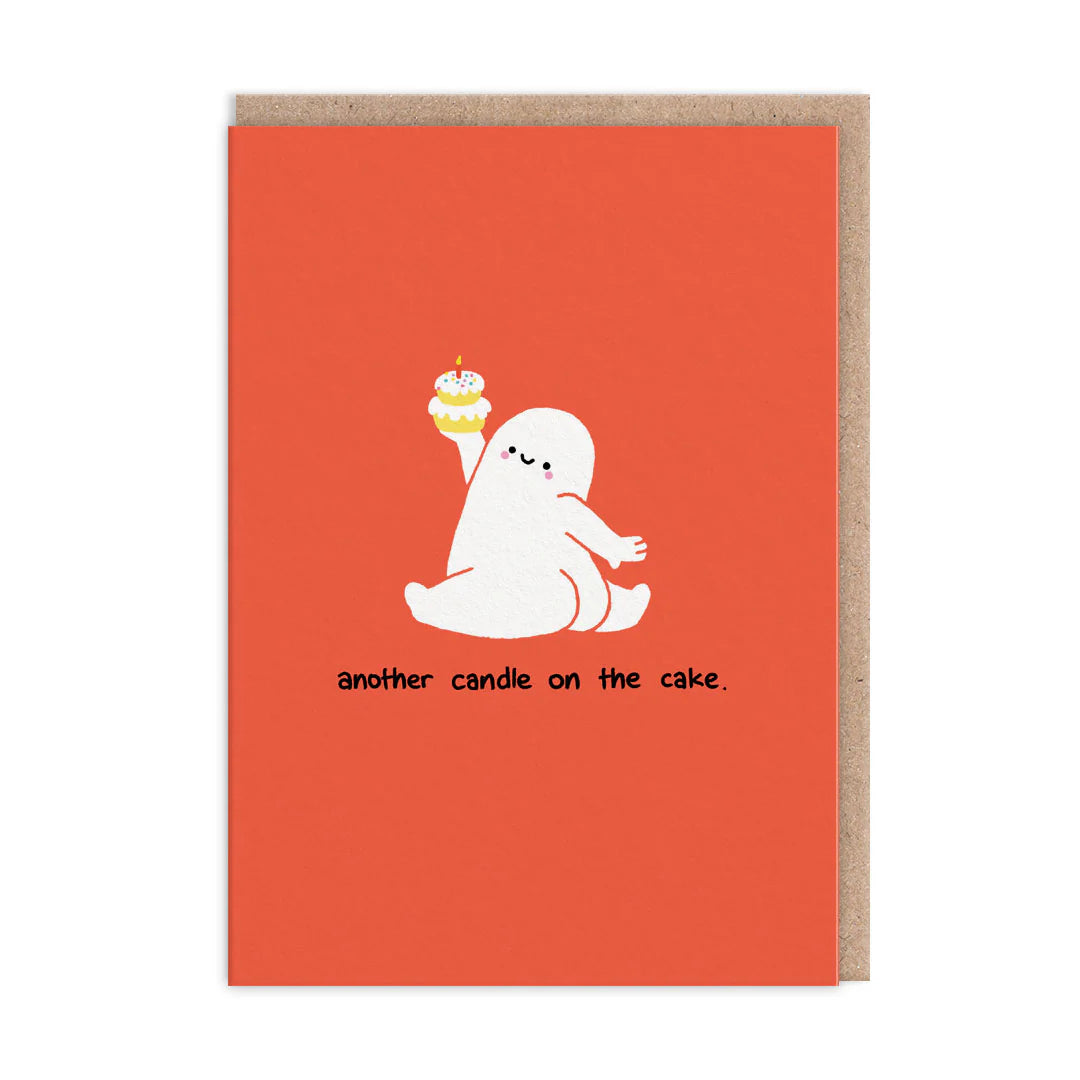 OHH DEER Card Birthday Another Candle
