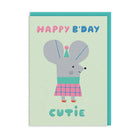 OHH DEER Card Birthday Cutie Mouse