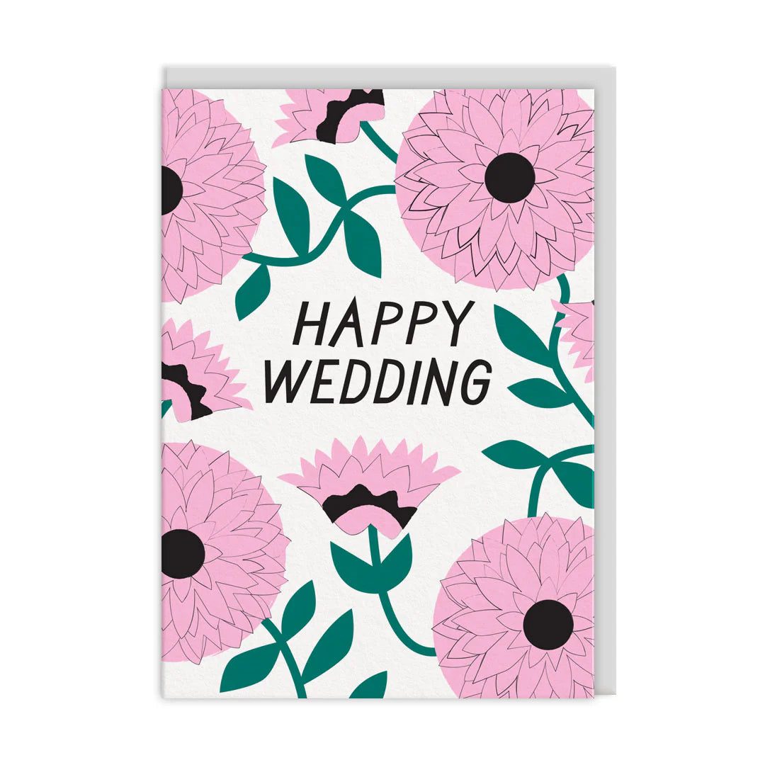 OHH DEER Card Wedding Flowers