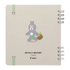 PILOT x Brunch Brother Square-Ring Notebook Limited Editon 70s Bunny
