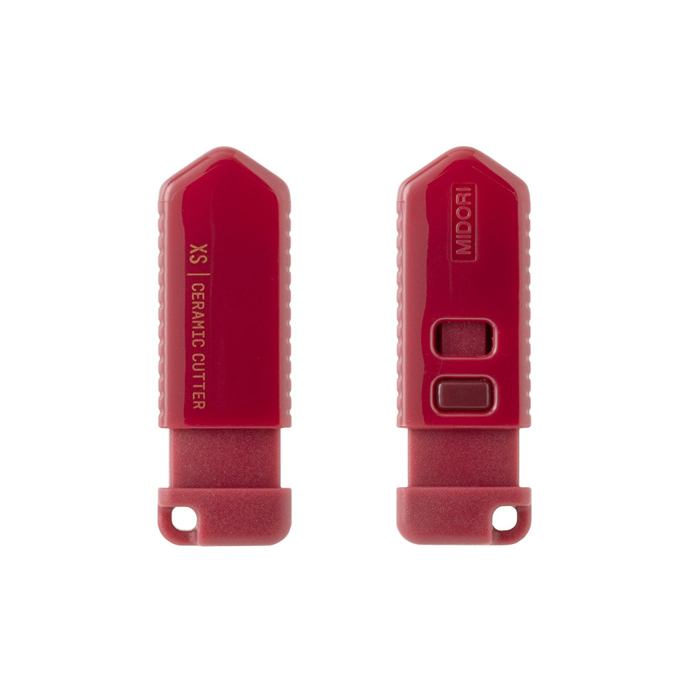 MIDORI XS Ceramic Cutter Dark Red