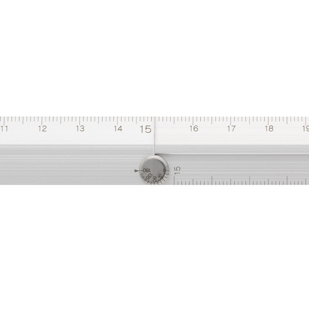 MIDORI Aluminum Multiple Ruler 30cm Silver A