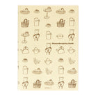 MIDORI Housekeeping Book Monthly & Weekly Cook