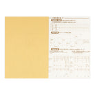 MIDORI Housekeeping Book Monthly & Weekly Cook