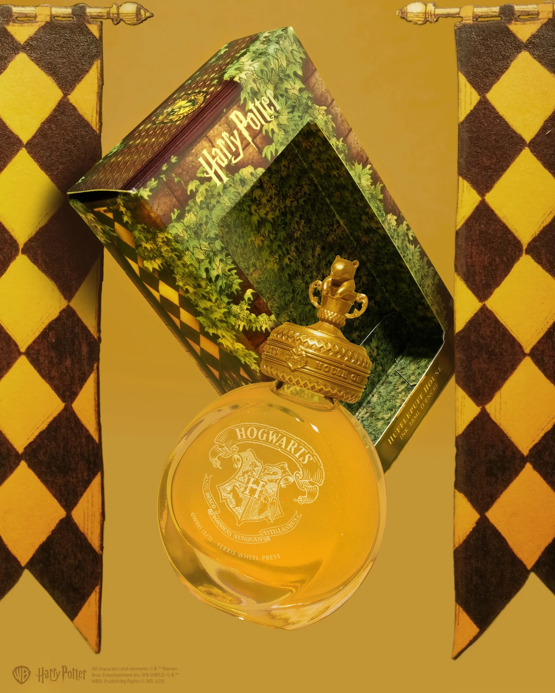 FERRIS WHEEL PRESS x Harry Potter Fountain Pen Ink 38ml Hufflepuff House